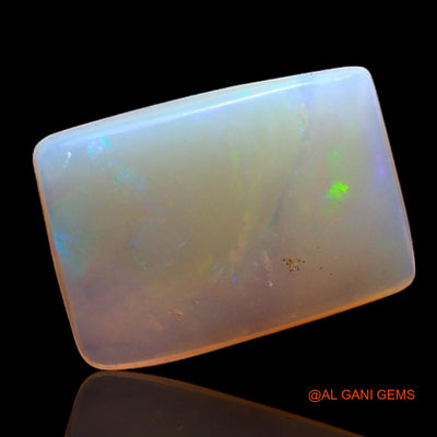Natural Untreated Fire Opal Loose Gemstone Square Cabochon From Australia 3.00 Cts 13x9x3 mm AC-361