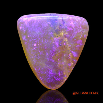 2.00 Cts Natural Australian Fire Opal Loose Gemstone Trillion Cabochon 11x10x3 mm AC-369