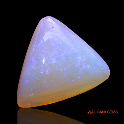 3.00 Cts Natural Australian Fire Opal Loose Gemstone Trillion Cabochon 12x10x4 mm AC-371