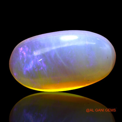 3.00 Cts Natural Australian Fire Opal Loose Gemstone Oval Cabochon 14x7x4 mm AC-378