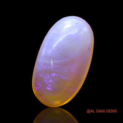 3.00 Cts Natural Australian Fire Opal Loose Gemstone Oval Cabochon 14x7x4 mm AC-378
