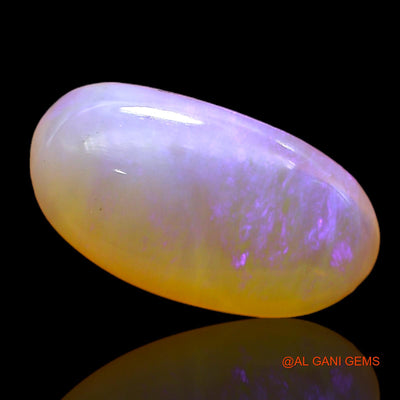 3.00 Cts Natural Australian Fire Opal Loose Gemstone Oval Cabochon 14x7x4 mm AC-378