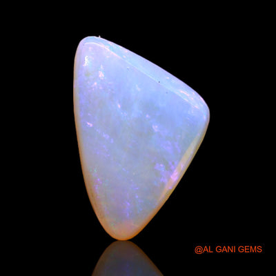 2.60 Cts Natural Australian Fire Opal Loose Gemstone Trillion Cabochon 13x8x4 mm AC-379