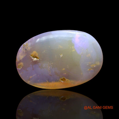 5.00 Cts Natural Australian Fire Opal Loose Gemstone Oval Cabochon 19x13x3 mm AC-37