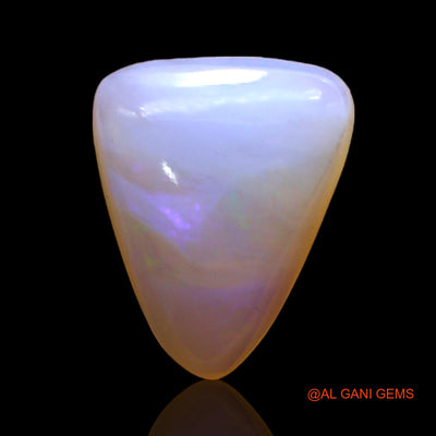 Natural Untreated Fire Opal Loose Gemstone Trillion Cabochon From Australia 2.00 Cts 12x9x4 mm AC-380