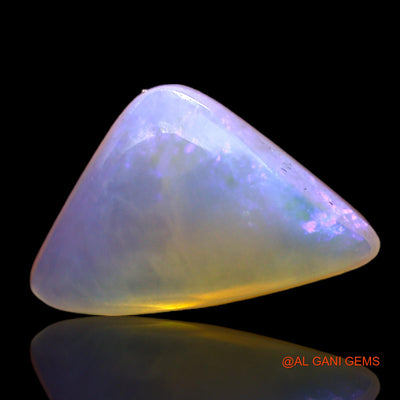 2.50 Cts Natural Australian Fire Opal Loose Gemstone Trillion Cabochon 14x8x4 mm AC-381