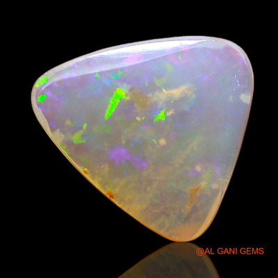 2.00 Cts Natural Australian Fire Opal Trillion Cabochon Loose Gemstone For Jewelry 11x11x2 mm AC-382