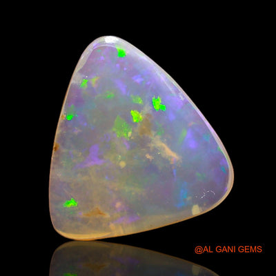 2.00 Cts Natural Australian Fire Opal Trillion Cabochon Loose Gemstone For Jewelry 11x11x2 mm AC-382