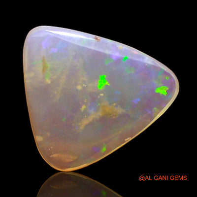 2.00 Cts Natural Australian Fire Opal Trillion Cabochon Loose Gemstone For Jewelry 11x11x2 mm AC-382