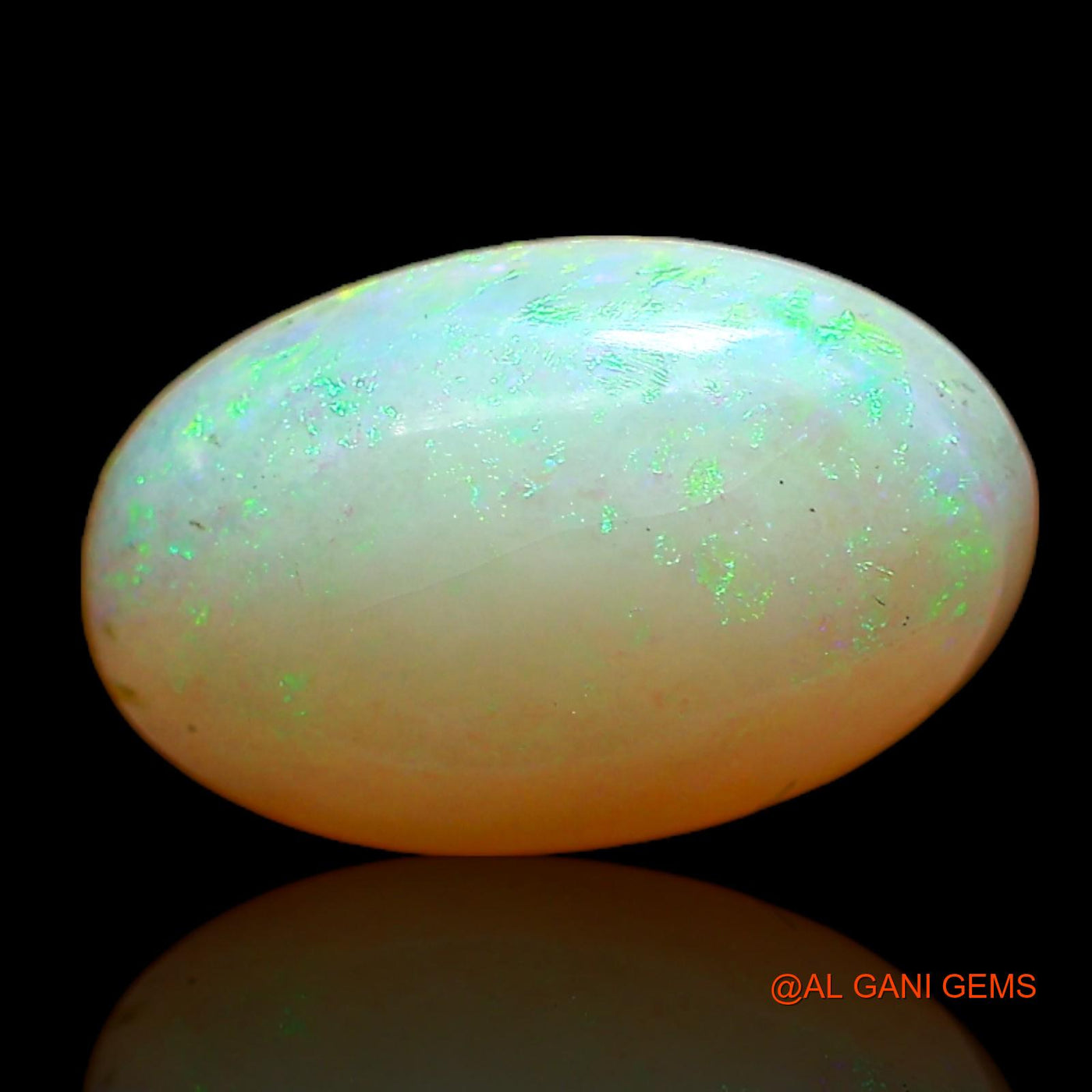2.80 Cts Unheated Australian Fire Opal Loose Gemstone Oval Cabochon Natural 13x8x4 mm AC-383