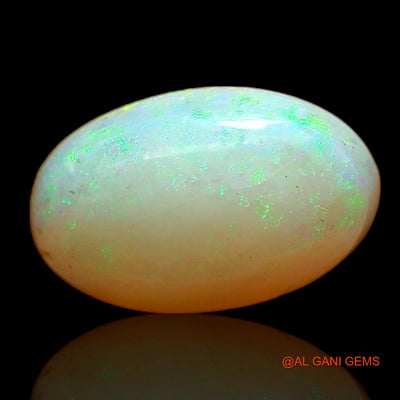 2.80 Cts Unheated Australian Fire Opal Loose Gemstone Oval Cabochon Natural 13x8x4 mm AC-383