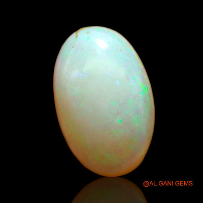 2.80 Cts Unheated Australian Fire Opal Loose Gemstone Oval Cabochon Natural 13x8x4 mm AC-383