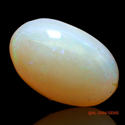 2.80 Cts Unheated Australian Fire Opal Loose Gemstone Oval Cabochon Natural 13x8x4 mm AC-383