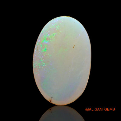 2.80 Cts Unheated Australian Fire Opal Loose Gemstone Oval Cabochon Natural 13x8x4 mm AC-383