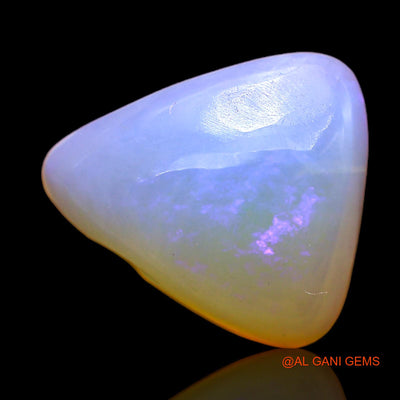 2.40 Cts Natural Australian Fire Opal Loose Gemstone Trillion Cabochon 11x10x4 mm AC-385