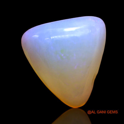 2.40 Cts Natural Australian Fire Opal Loose Gemstone Trillion Cabochon 11x10x4 mm AC-385