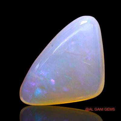 2.00 Cts Natural Australian Fire Opal Loose Gemstone Trillion Cabochon 13x8x4 mm AC-388