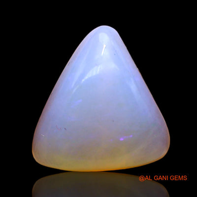 3.00 Cts Natural Australian Fire Opal Loose Gemstone Trillion Cabochon 11x10x5 mm AC-389