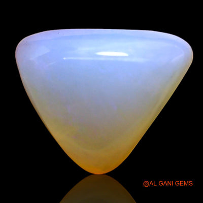 3.00 Cts Natural Australian Fire Opal Loose Gemstone Trillion Cabochon 11x10x5 mm AC-389