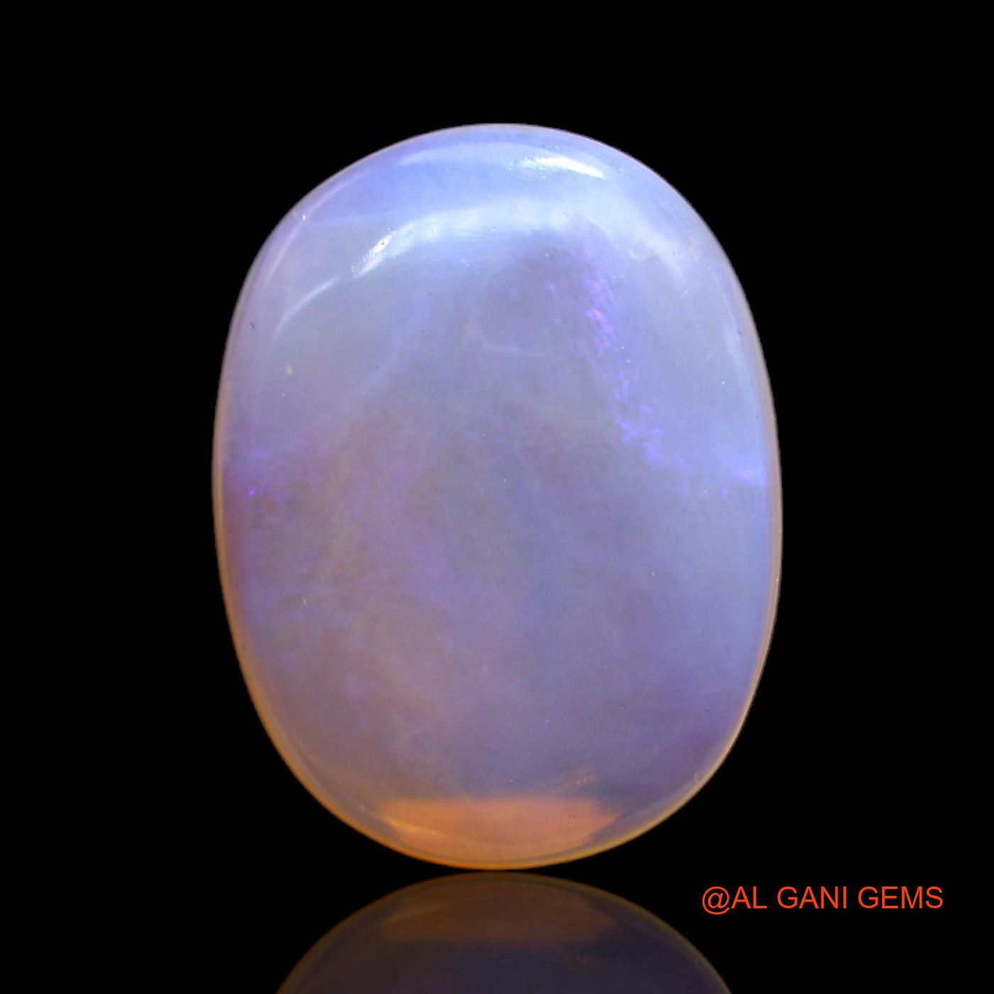 7.00 Cts Natural Australian Fire Opal Loose Gemstone Oval Cabochon 19x14x3 mm AC-38