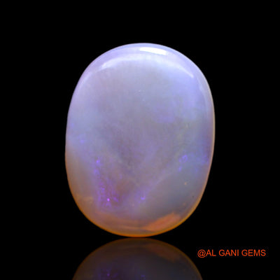 7.00 Cts Natural Australian Fire Opal Loose Gemstone Oval Cabochon 19x14x3 mm AC-38