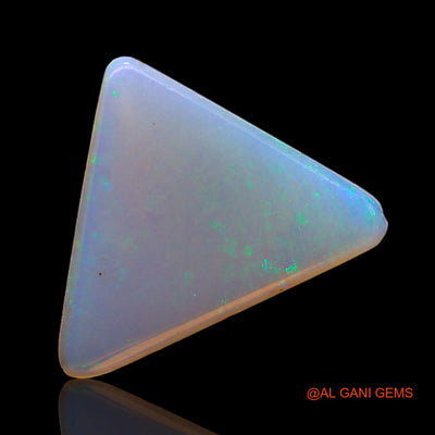 1.00 Cts Natural Australian Fire Opal Loose Gemstone Trillion Cabochon 11x9x2 mm AC-392