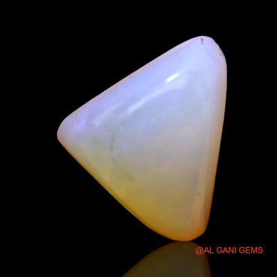 3.40 Cts Natural Australian Fire Opal Trillion Cabochon Loose Gemstone For Jewelry 12x9x6 mm AC-393