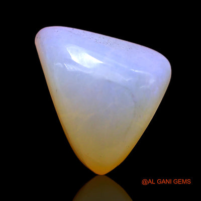 3.40 Cts Natural Australian Fire Opal Trillion Cabochon Loose Gemstone For Jewelry 12x9x6 mm AC-393