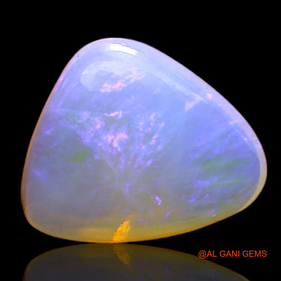 2.00 Cts Natural Australian Fire Opal Loose Gemstone Trillion Cabochon 11x9x4 mm AC-395