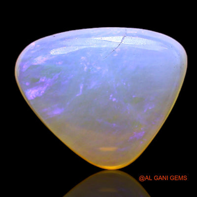 2.00 Cts Natural Australian Fire Opal Loose Gemstone Trillion Cabochon 11x9x4 mm AC-395