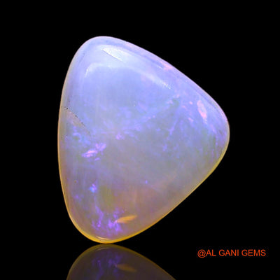 2.00 Cts Natural Australian Fire Opal Loose Gemstone Trillion Cabochon 11x9x4 mm AC-395