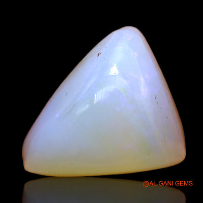 3.00 Cts Natural Australian Fire Opal Loose Gemstone Trillion Cabochon 11x8x6 mm AC-398