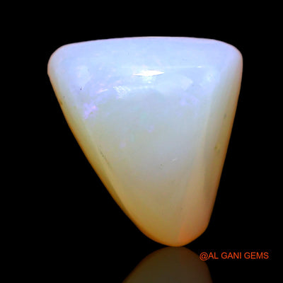 3.00 Cts Natural Australian Fire Opal Loose Gemstone Trillion Cabochon 11x8x6 mm AC-398