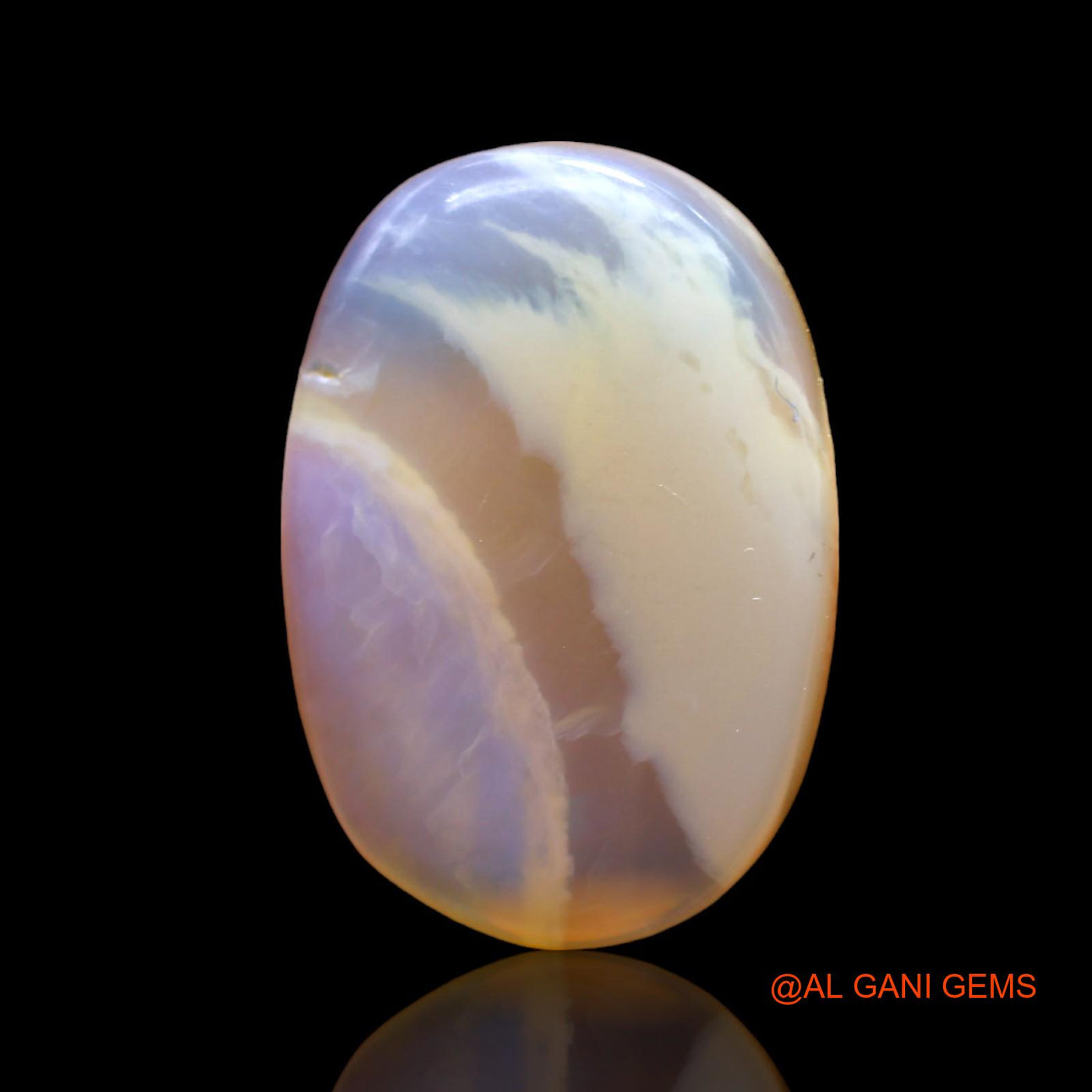 13.00 Cts Natural Australian Fire Opal Loose Gemstone Oval Cabochon 24x16x4 mm AC-401