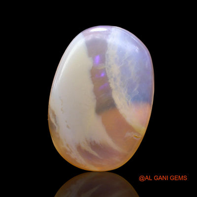 13.00 Cts Natural Australian Fire Opal Loose Gemstone Oval Cabochon 24x16x4 mm AC-401