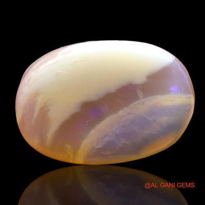 13.00 Cts Natural Australian Fire Opal Loose Gemstone Oval Cabochon 24x16x4 mm AC-401