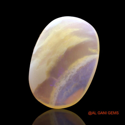 13.00 Cts Natural Australian Fire Opal Loose Gemstone Oval Cabochon 24x16x4 mm AC-401