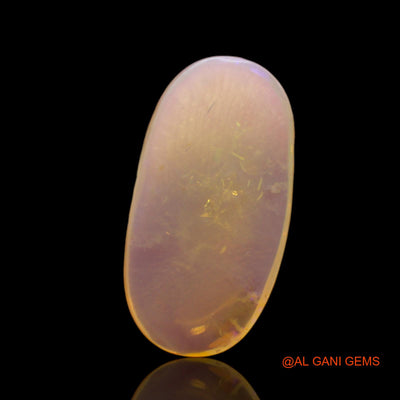 7.00 Cts Natural Australian Fire Opal Oval Cabochon Loose Gemstone For Jewelry 22x11x4 mm AC-404