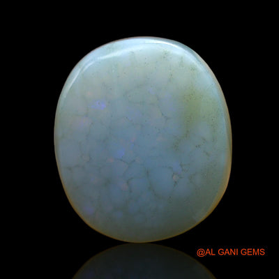 14.00 Cts Natural Australian Fire Opal Oval Cabochon Loose Gemstone For Jewelry 19x17x5 mm AC-405