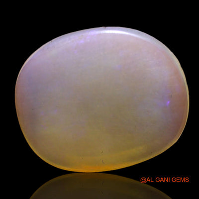 8.00 Cts Unheated Australian Fire Opal Loose Gemstone Oval Cabochon Natural 18x15x4 mm AC-407