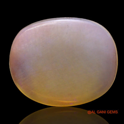 8.00 Cts Unheated Australian Fire Opal Loose Gemstone Oval Cabochon Natural 18x15x4 mm AC-407
