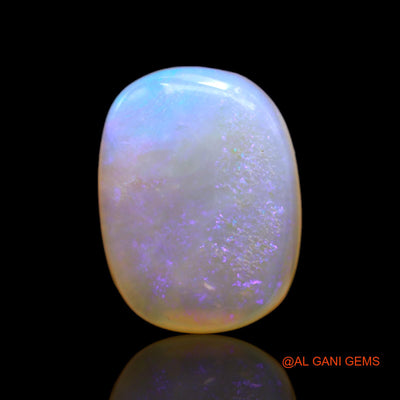 Natural Fire Opal Gemstone 8.00 Cts Loose Oval Cabochon From Australia 18x13x4 mm AC-40