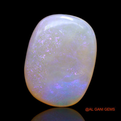 Natural Fire Opal Gemstone 8.00 Cts Loose Oval Cabochon From Australia 18x13x4 mm AC-40