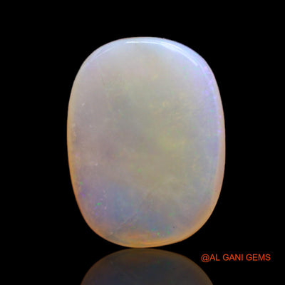 Natural Fire Opal Gemstone 8.00 Cts Loose Oval Cabochon From Australia 18x13x4 mm AC-40