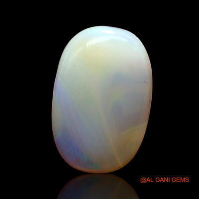 6.00 Cts Unheated Australian Fire Opal Loose Gemstone Oval Cabochon Natural 19x12x4 mm AC-410
