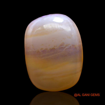 9.00 Cts Natural Australian Fire Opal Loose Gemstone Oval Cabochon 17x13x5 mm AC-411