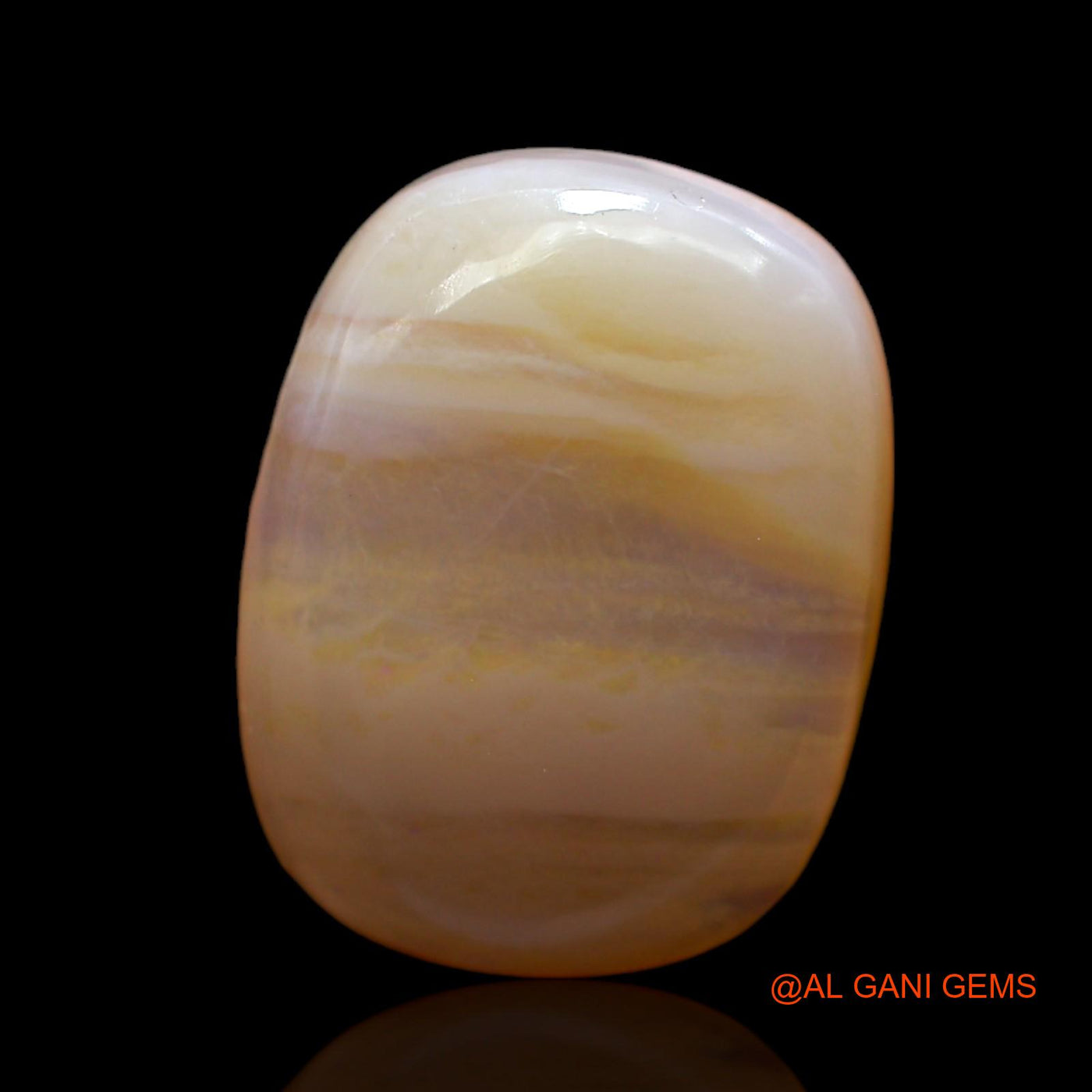 9.00 Cts Natural Australian Fire Opal Loose Gemstone Oval Cabochon 17x13x5 mm AC-411