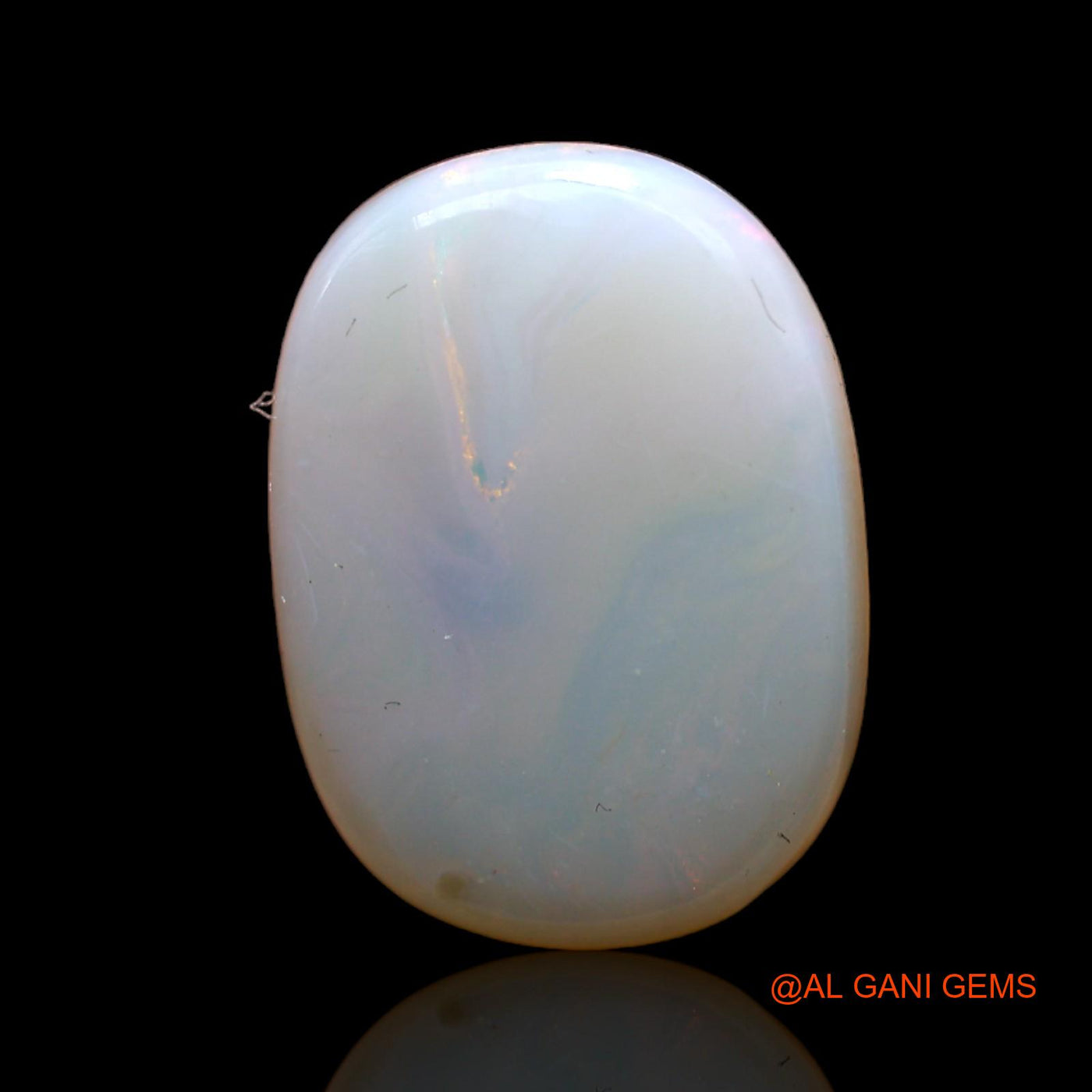 6.00 Cts Natural Australian Fire Opal Loose Gemstone Oval Cabochon 18x13x3 mm AC-413
