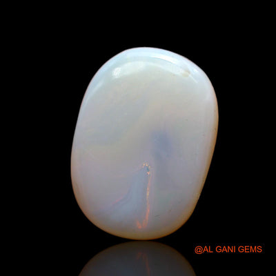 6.00 Cts Natural Australian Fire Opal Loose Gemstone Oval Cabochon 18x13x3 mm AC-413