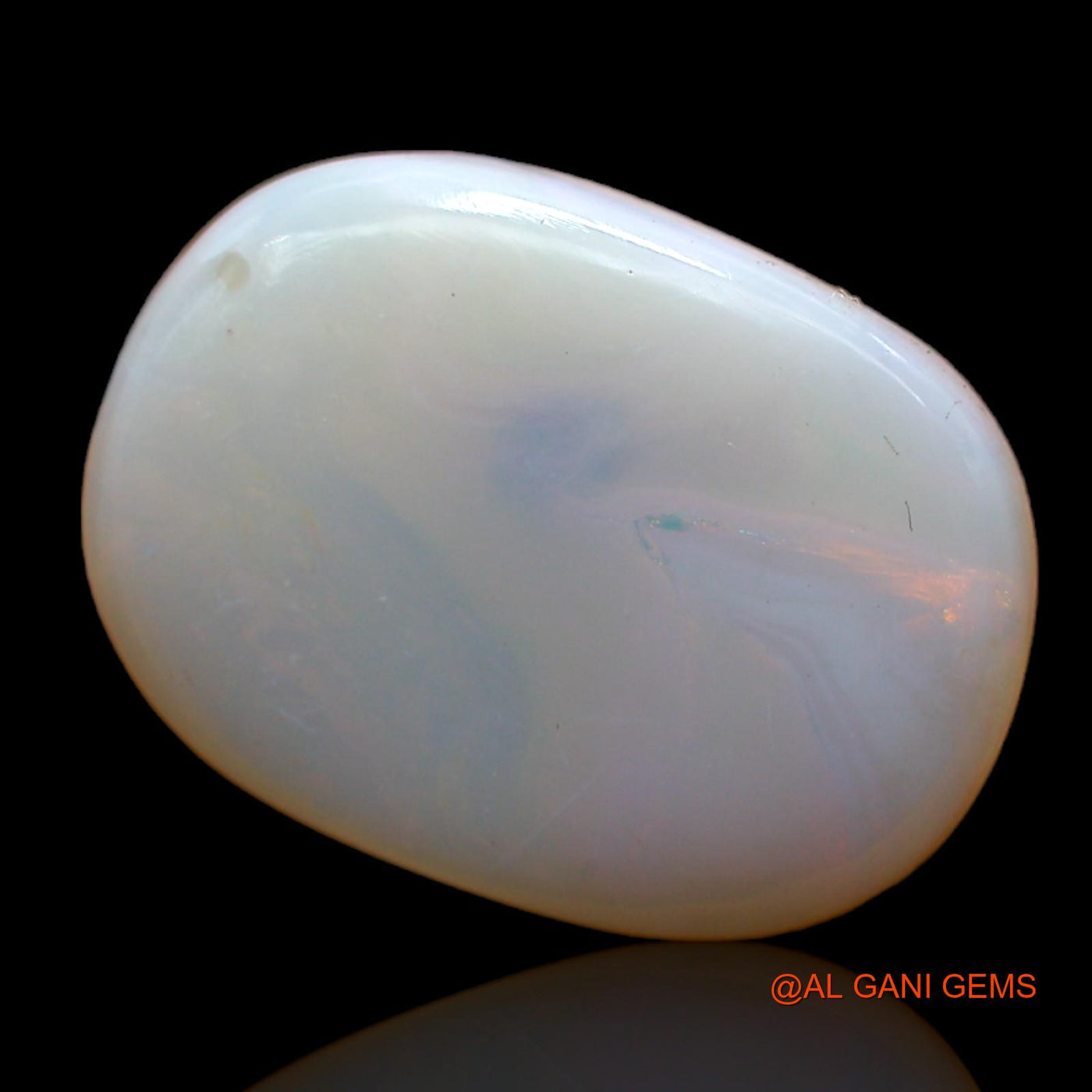 6.00 Cts Natural Australian Fire Opal Loose Gemstone Oval Cabochon 18x13x3 mm AC-413
